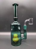 Rubber Duckie Perc Oil Rig - 8" | 14mm Female - Avernic Smoke Shop