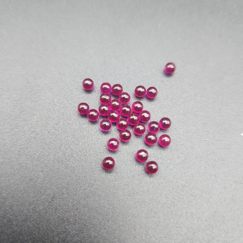 Ruby Terp Pearls | 3mm