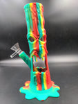 Scary Tree Silicone/Glass LED Water Pipe | 9" 14mm - Avernic Smoke Shop