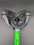Silver Fox Gas Mask w/ Acrylic Tube Bong - Avernic Smoke Shop