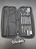 Skilletools Master Kit Dab Tools & Case - 8" x 4" | 6pc - Avernic Smoke Shop