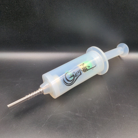 Slicone Syringe Shaped Nectar Collector