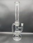 Slitted Inline to Vertical Inline Recycler Tubes - Fire Within Glass - Avernic Smoke Shop