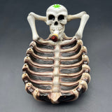 Smoking Skeleton Ashtray - Avernic Smoke Shop