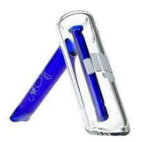 Snoop Dogg Pounds Lightship Dark Blue Bubbler Pipe (1 Count) - Avernic Smoke Shop