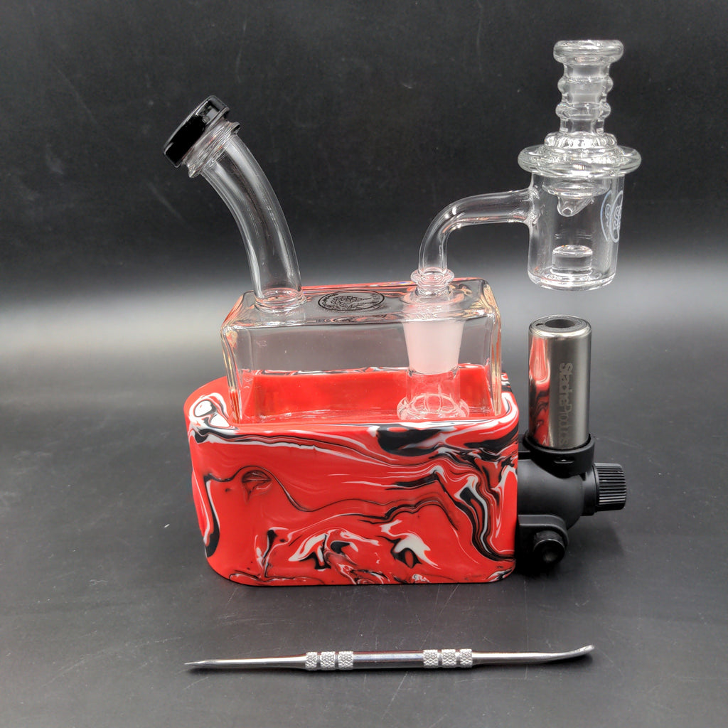 Stache Rio Stache Products RIO Modular Dab Rig - Marble – Avernic Smoke Shop