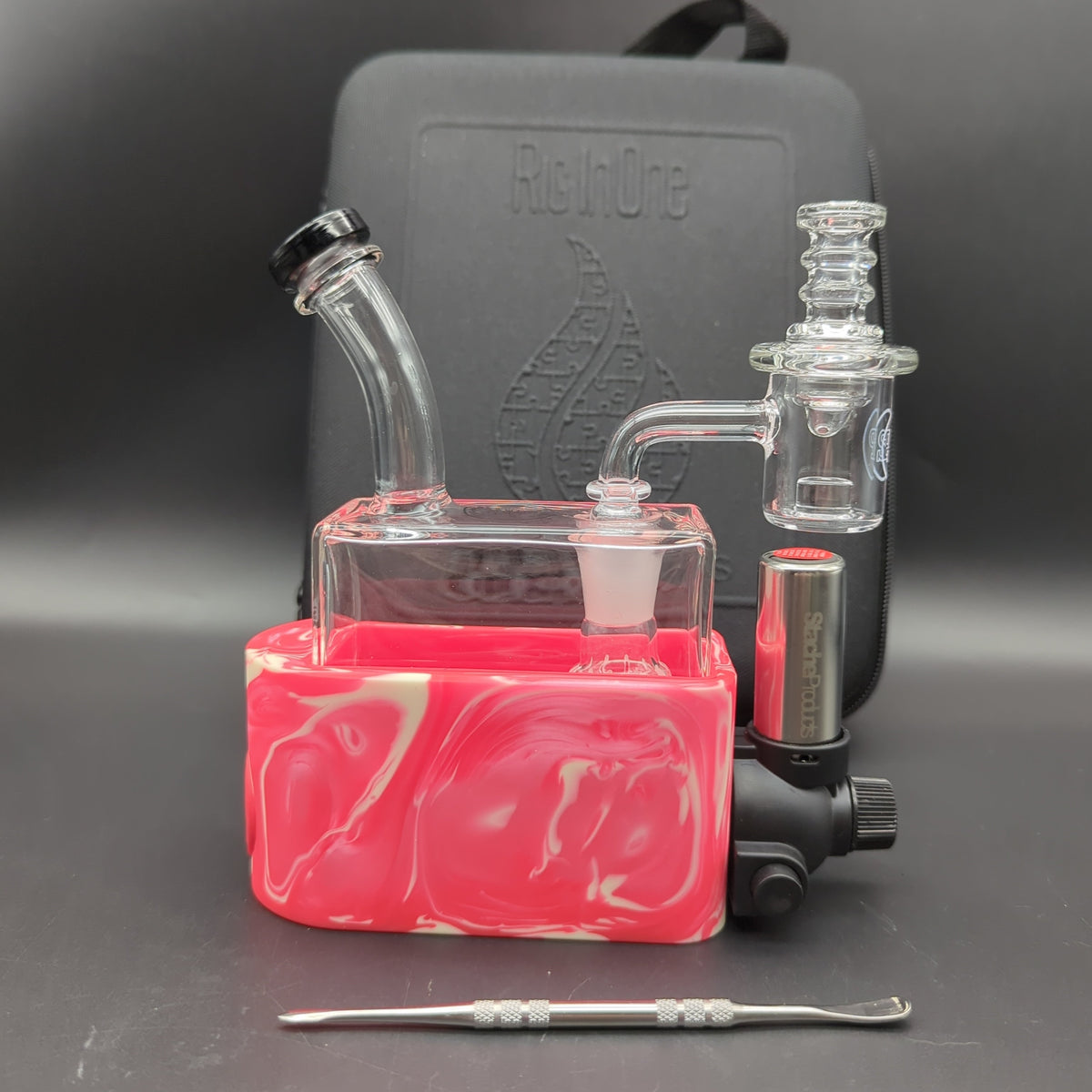 Stache Products RIO Modular Dab Rig - Marble – Avernic Smoke Shop