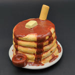 Stack of Pancakes Ceramic Pipe - 4" - Avernic Smoke Shop