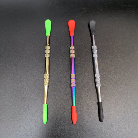 Steel Dab Tools with Silicone Caps - Avernic Smoke Shop