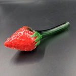 Strawberry Blossom Glass Hand Pipe - 5.5" - Avernic Smoke Shop