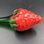 Strawberry Blossom Glass Hand Pipe - 5.5" - Avernic Smoke Shop