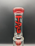 TAG - 12" Honeycomb to Fixed 8 Arm Tree 44x4mm - Red - Avernic Smoke Shop