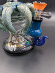 Tataoo Glass Kraken Mini Water Pipe | 6" | 14mm F - Avernic Smoke Shop