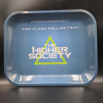 The Higher Society Rolling Tray Large Blue