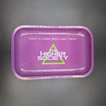 The Higher Society Rolling Tray Medium Purple - Avernic Smoke Shop