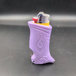 Toker Poker Lighter Sleeve | Bic Purple