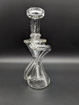 Toxic Glass 7" Double Cyclone Recycler Set - Avernic Smoke Shop