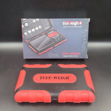 TRUWEIGH "Tuff-Weigh" Scale - 1000G X 0.1G - Red/Black - Avernic Smoke Shop