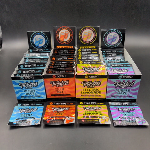 Twisted Tips Flavored terpene Tips - All Flavors