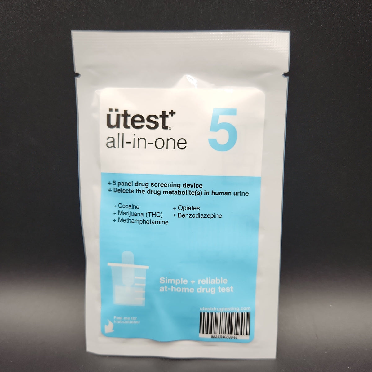 UTest 5 Panel Drug Screen Test - THC/COC/METH/OPI/PCP – Avernic Smoke Shop