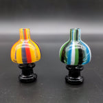 UV Striped Carb Cap - 25mm - Avernic Smoke Shop