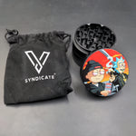 V-Syndicate - 63mm 4 Part Grinder - Various Designs - Avernic Smoke Shop