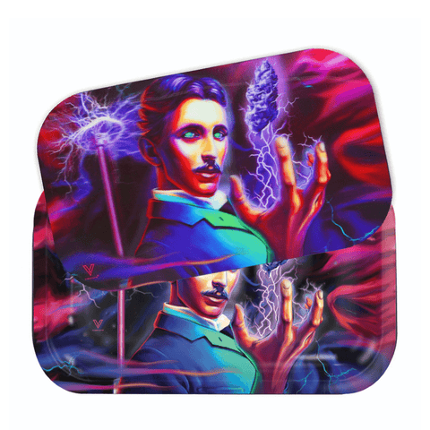 V Syndicate "High Voltage" Rolling Tray + Magnetic Lid - Avernic Smoke Shop