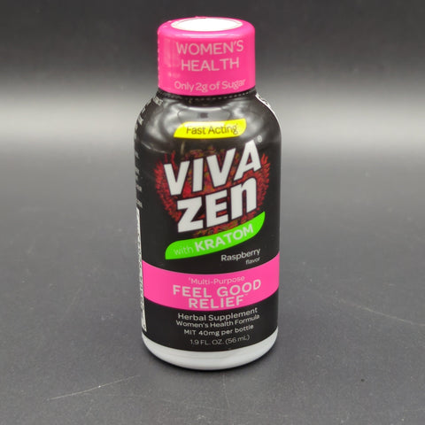 Viva Zen Raspberry Kratom Shot - Avernic Smoke Shop