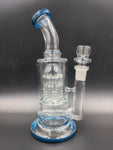 Water Pipe - Jellyfish + Torpedo Perc (8.5") - Avernic Smoke Shop