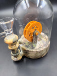 Waterwheel Bell Jar Water Pipe | 6" | 14mm - Avernic Smoke Shop
