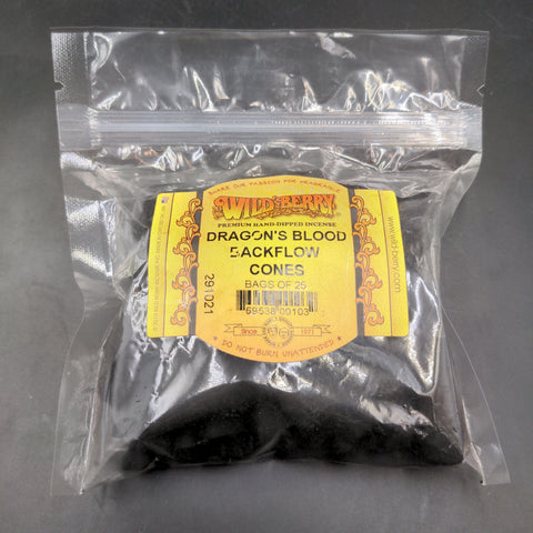 Wild Berry Backflow Cone Incense | 25pc Bag - Avernic Smoke Shop