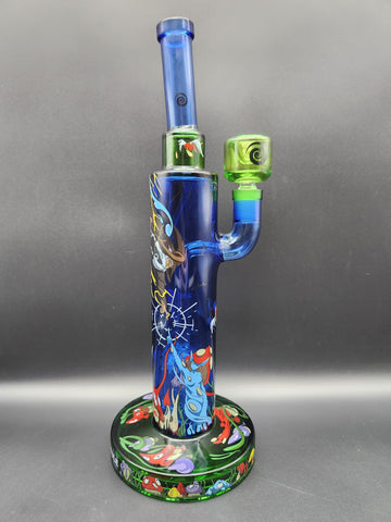 Wormhole Glass "Inception" XL 13" Rig - Avernic Smoke Shop