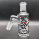 Wormhole Glass "Lost in Space" Dry Ash Catcher 14mm - Avernic Smoke Shop