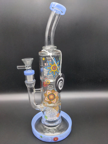 Wormhole Glass "Mandala Mindmeld" Triple Matrix - Avernic Smoke Shop