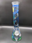 Wormhole Glass "Reapers Domain" Beaker 15" - Avernic Smoke Shop