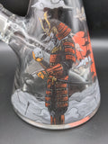 Wormhole Glass "Shogun" Beaker 15" - Avernic Smoke Shop