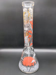 Wormhole Glass "Shogun" Beaker 15" - Avernic Smoke Shop