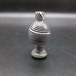 Zebra Swirl Bubble Cap - Avernic Smoke Shop