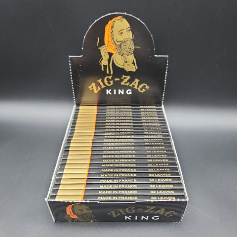 Zig Zag King Size Rolling Papers - Box of 24 - Avernic Smoke Shop